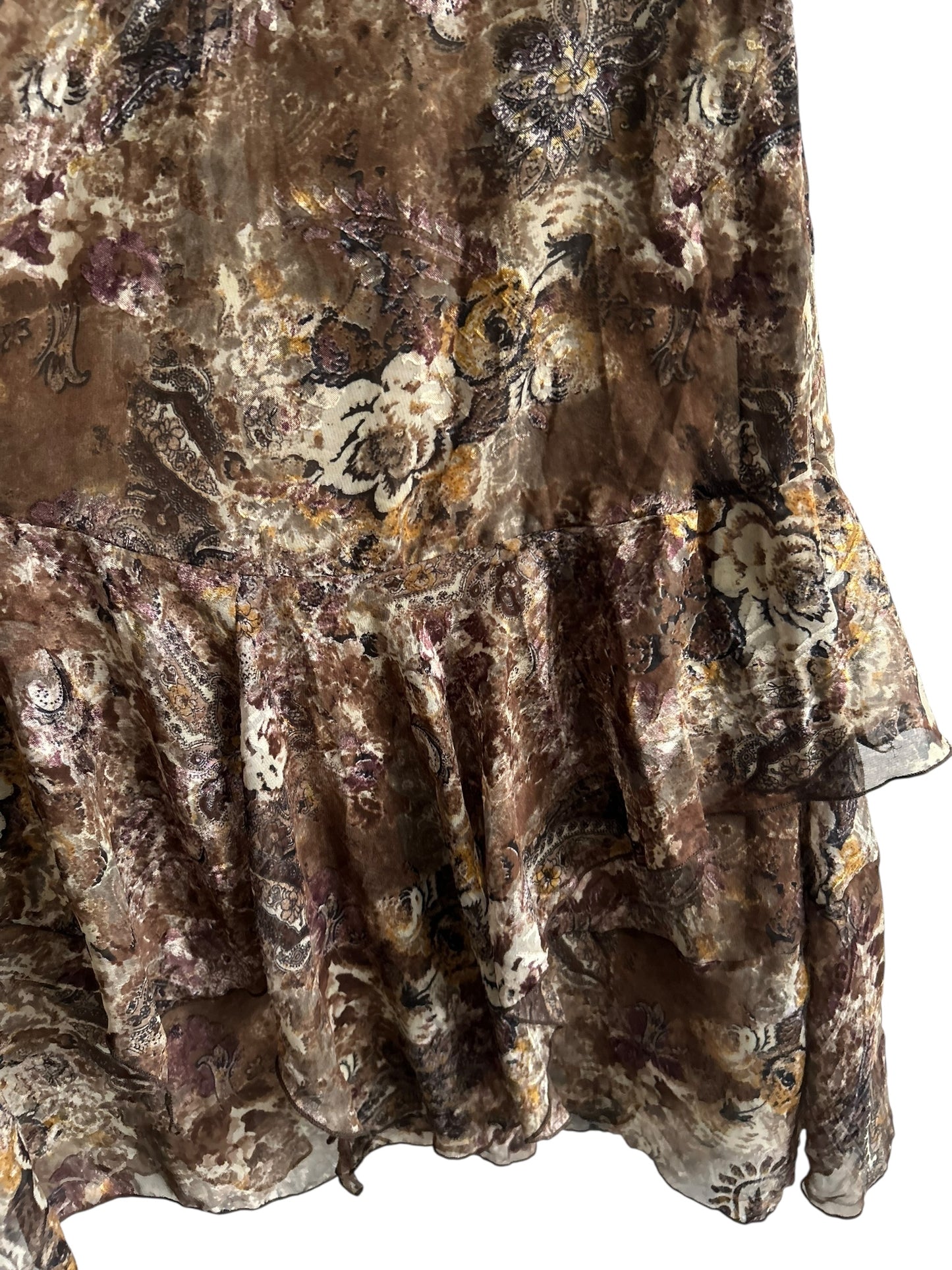 Boho Ruffle Skirt