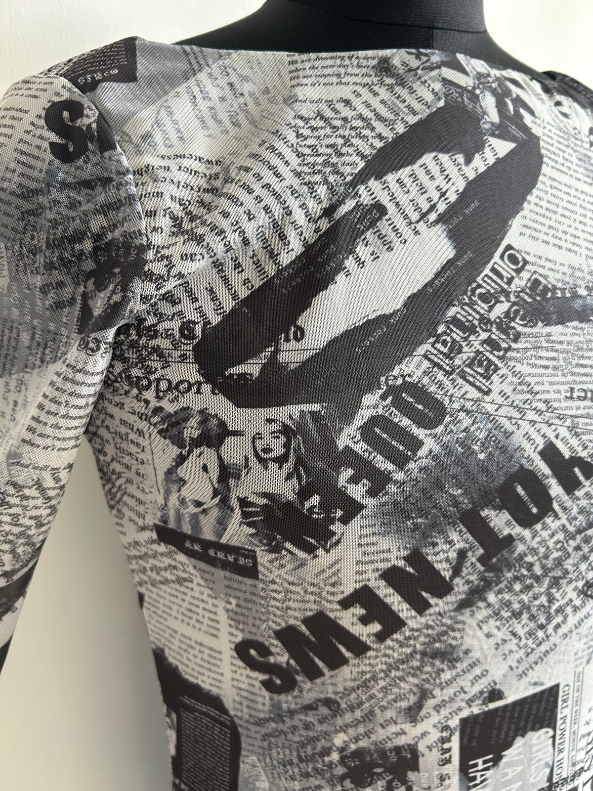 Newspaper Dress