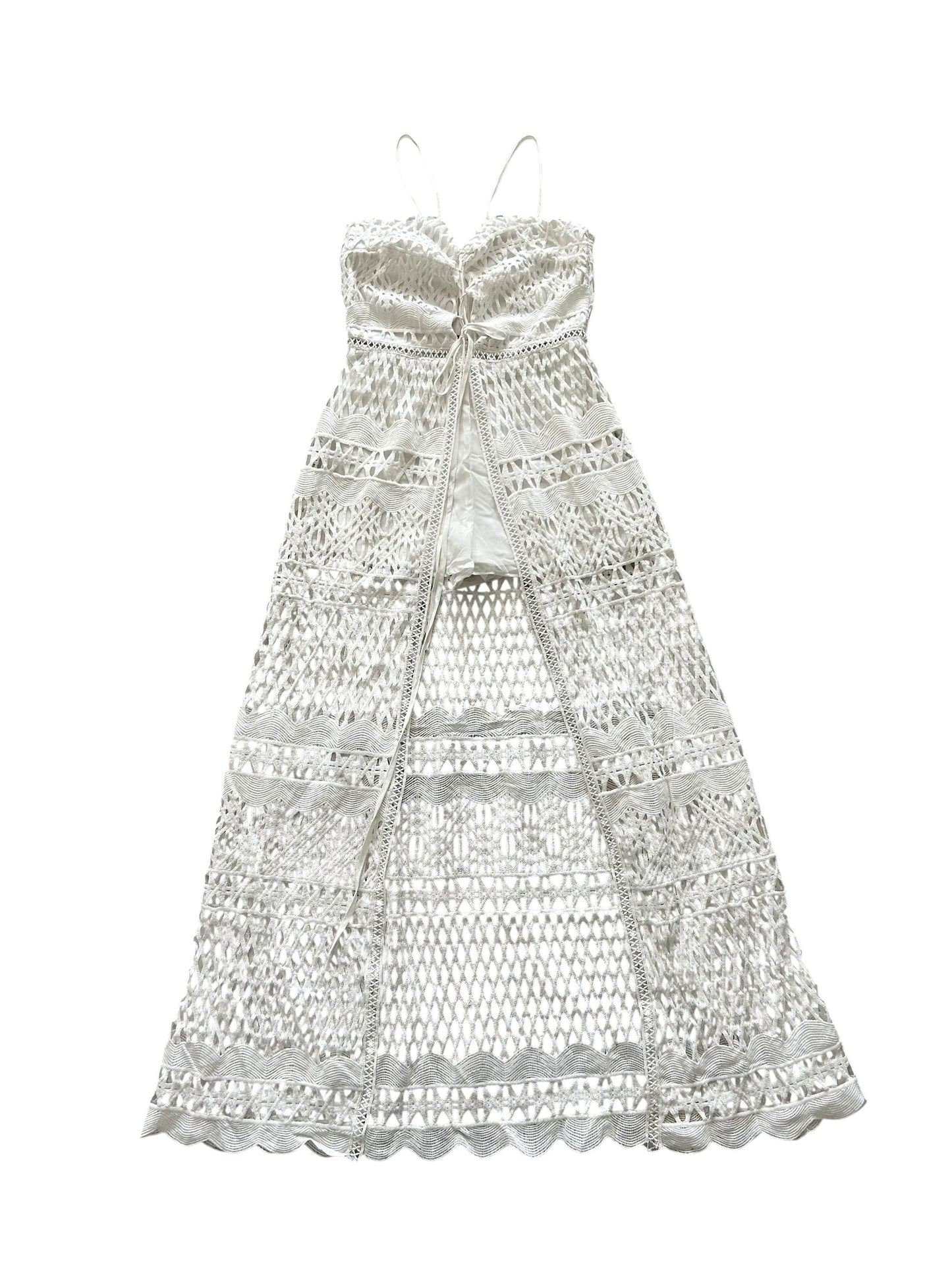 Playsuit with attached shrug