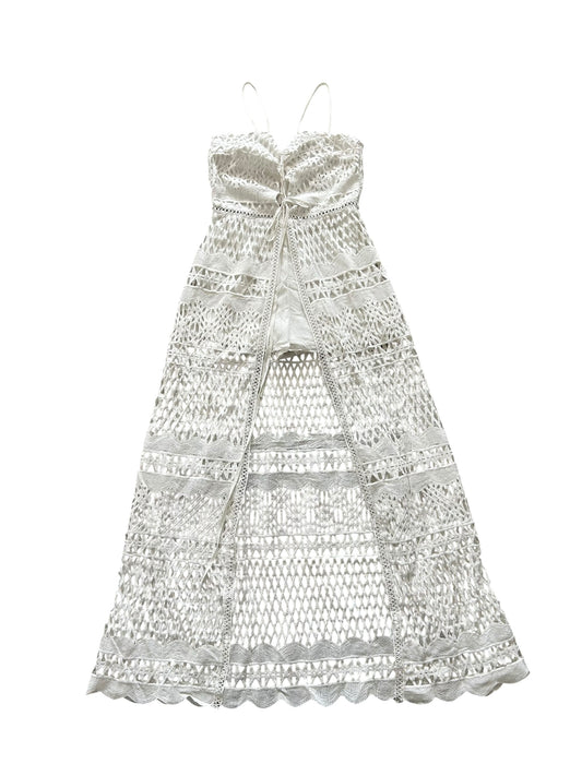 Playsuit with attached shrug