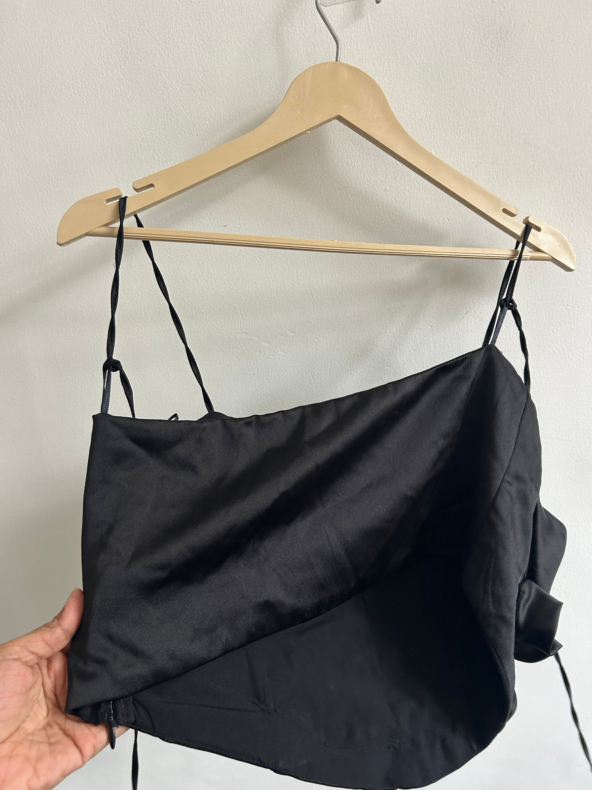 Black Textured ZARA Top: 40”