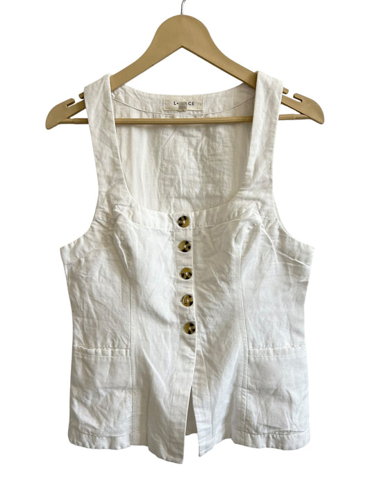 White Cotton Vest