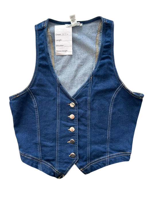 Denim Vest:40”