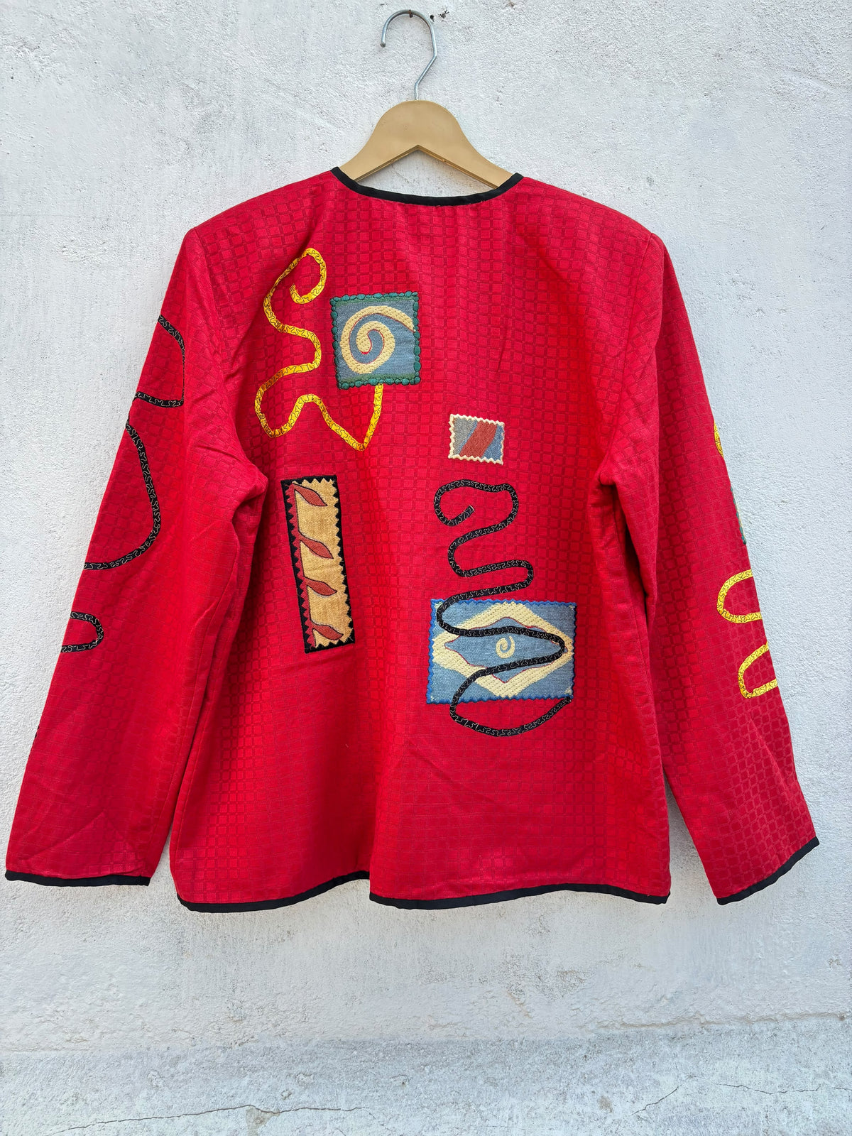 Vintage Red Jacket: 42”