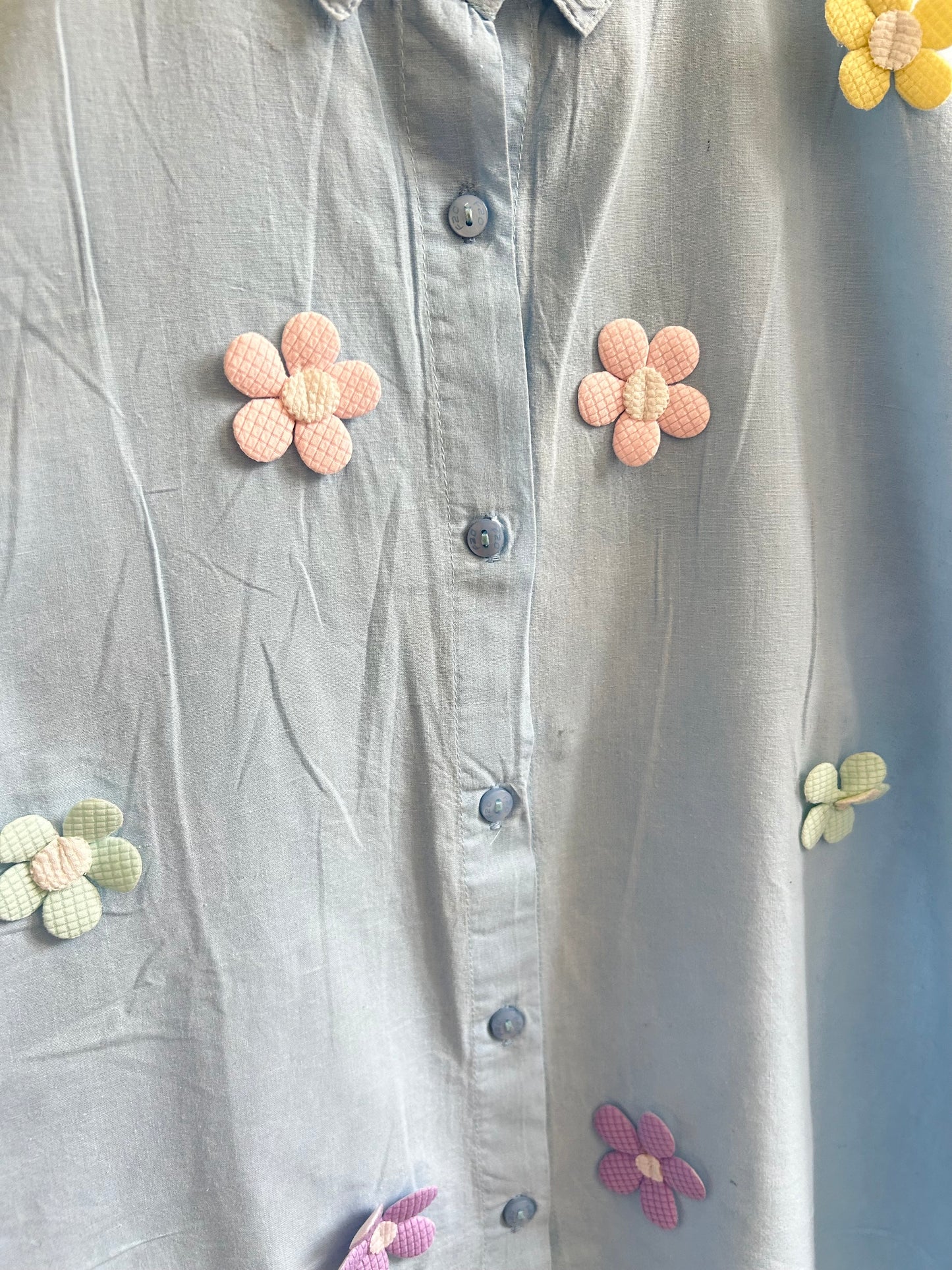 3D Pop Up Floral Shirt