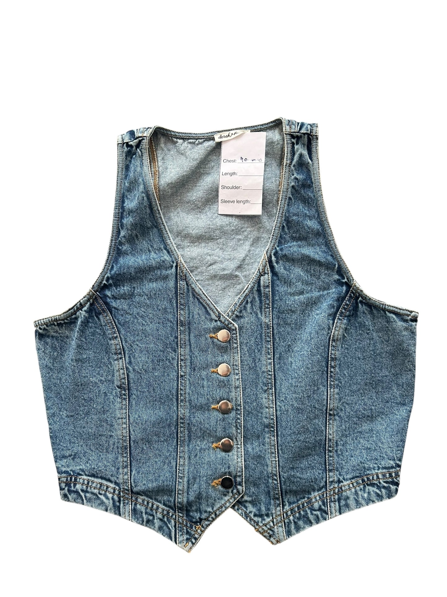Denim Vest: 42”