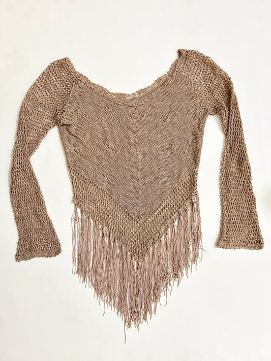 Beaded Fringe Top