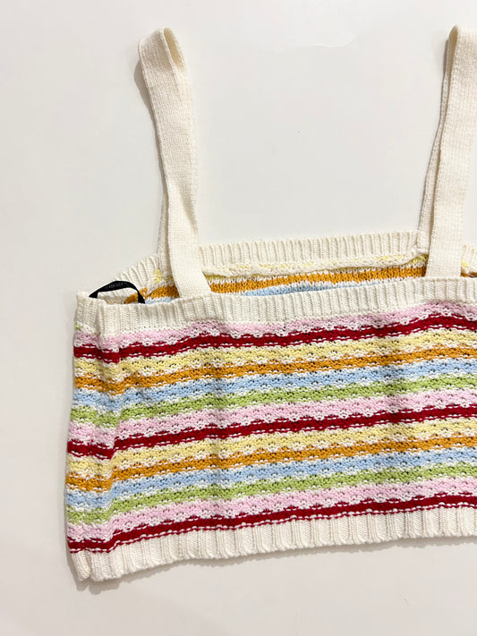 Crochet Top: Bust- 28” TO 34”
