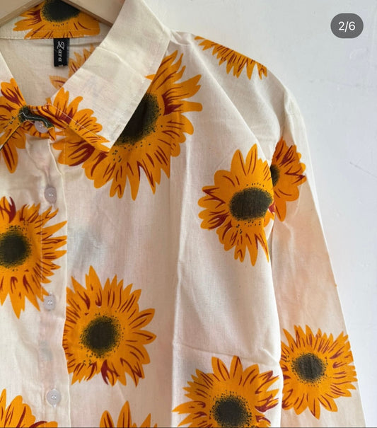 Sunflower Full Sleeves Shirt