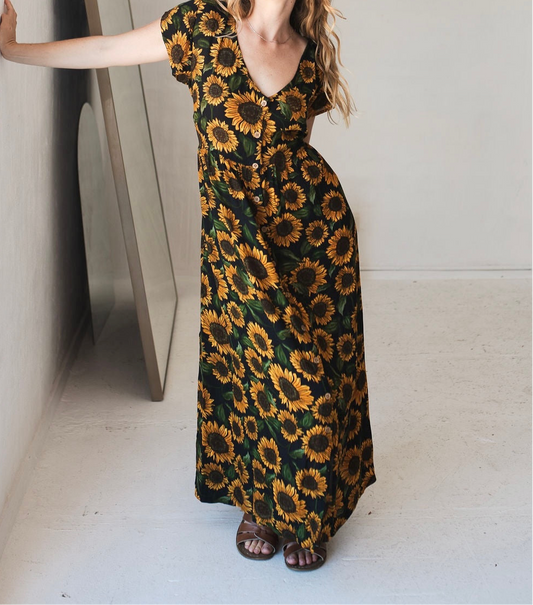 Tree Of Life Sunflower Dress