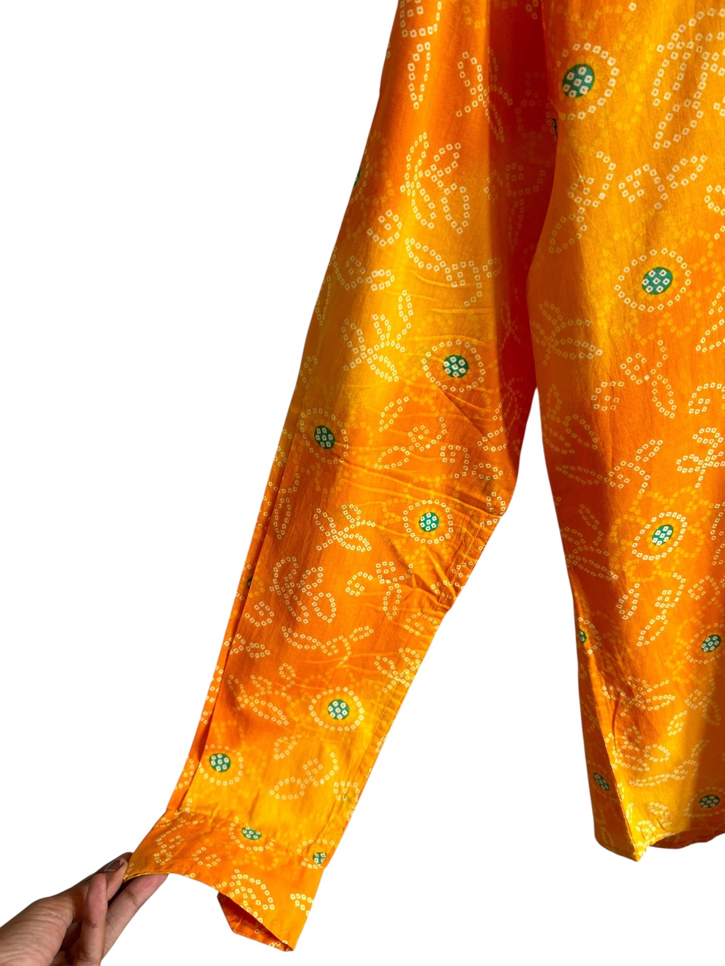 Bandhani Print Shirt