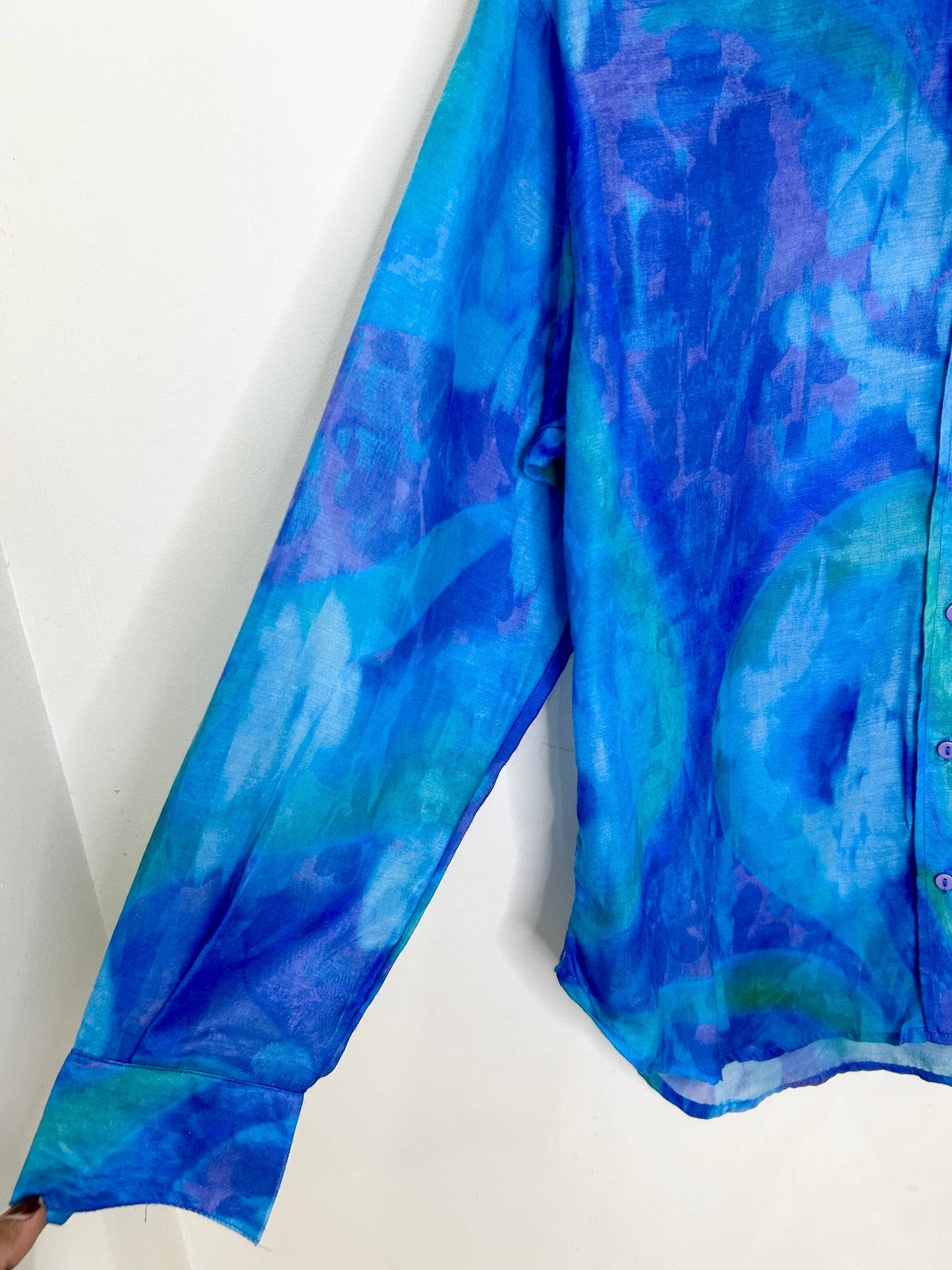 Gradient Blue Shirt