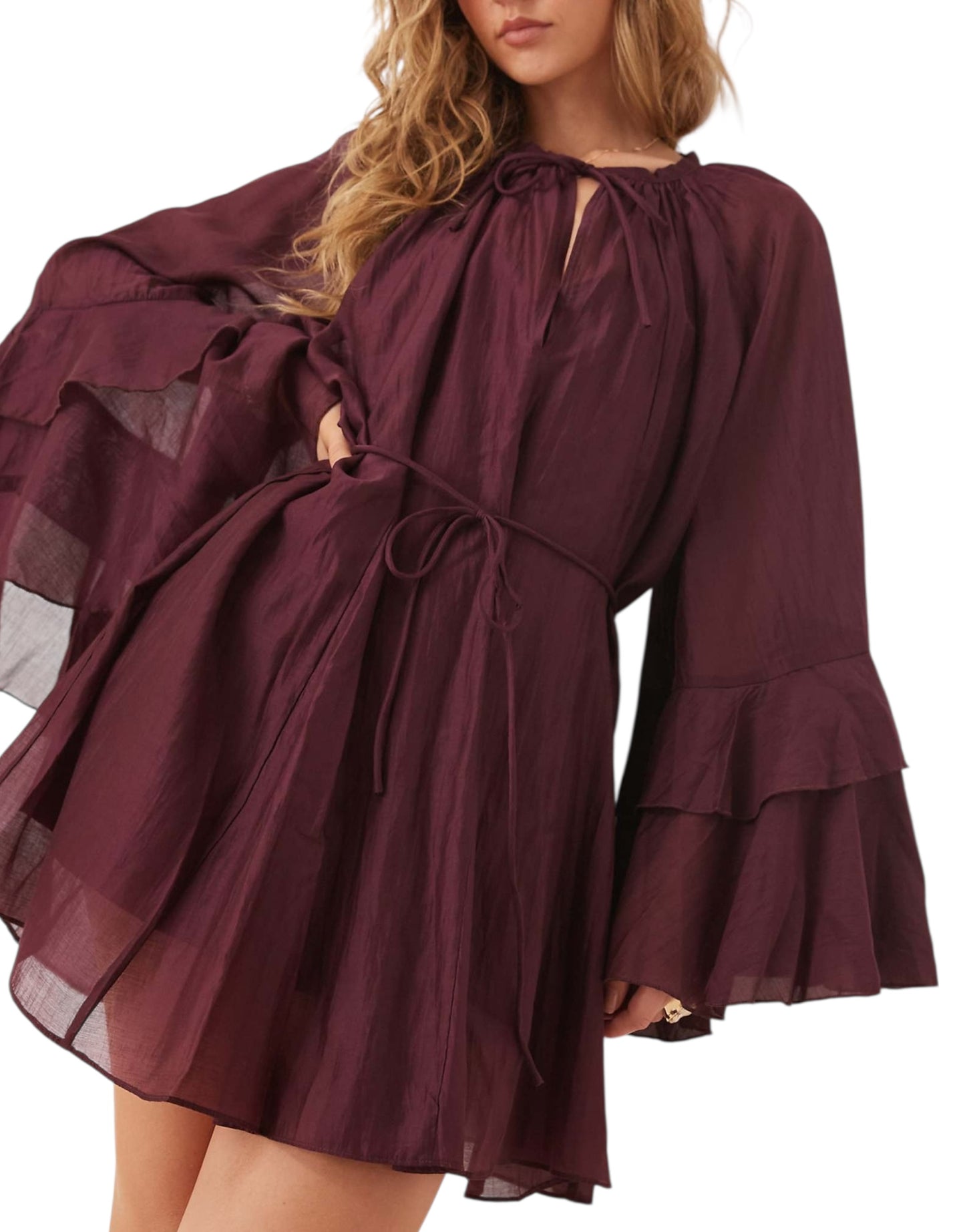 BOOHOO Chiffon Dress