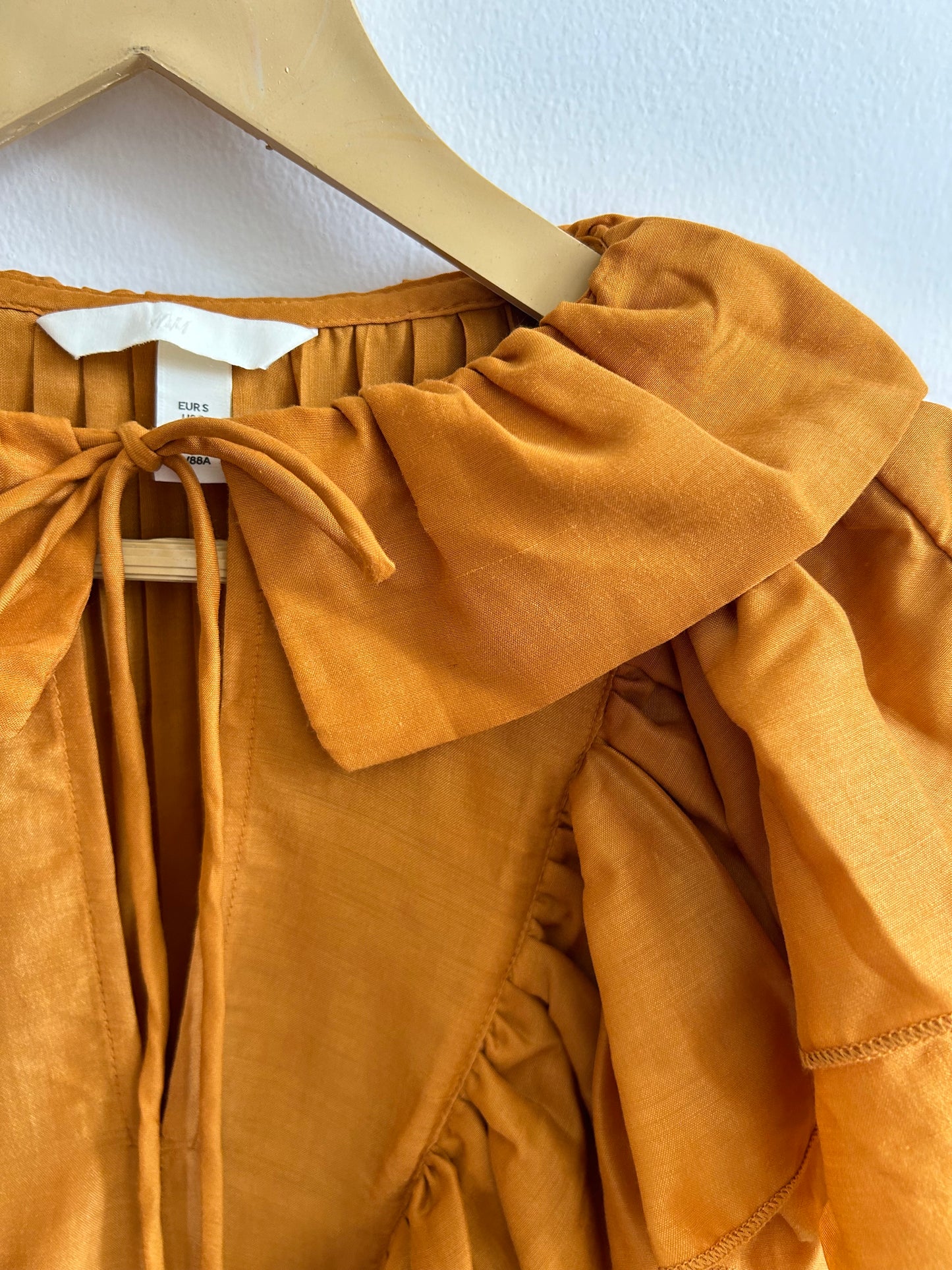 Pleated Flounce Blouse