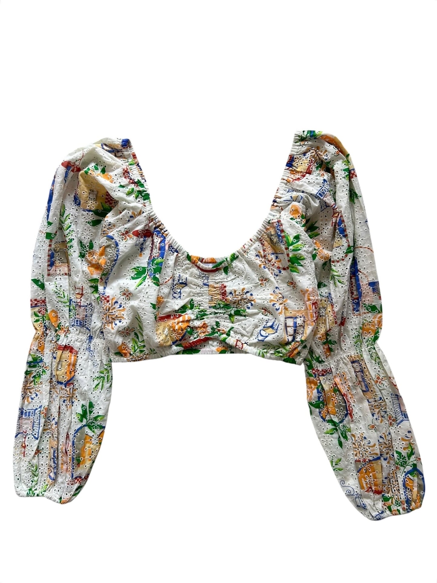 Floral Beach Top