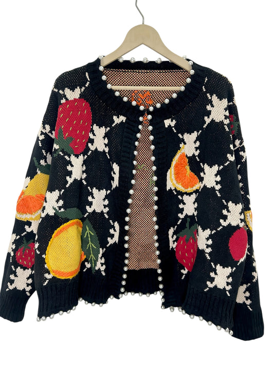 Fruity Beaded Shrug