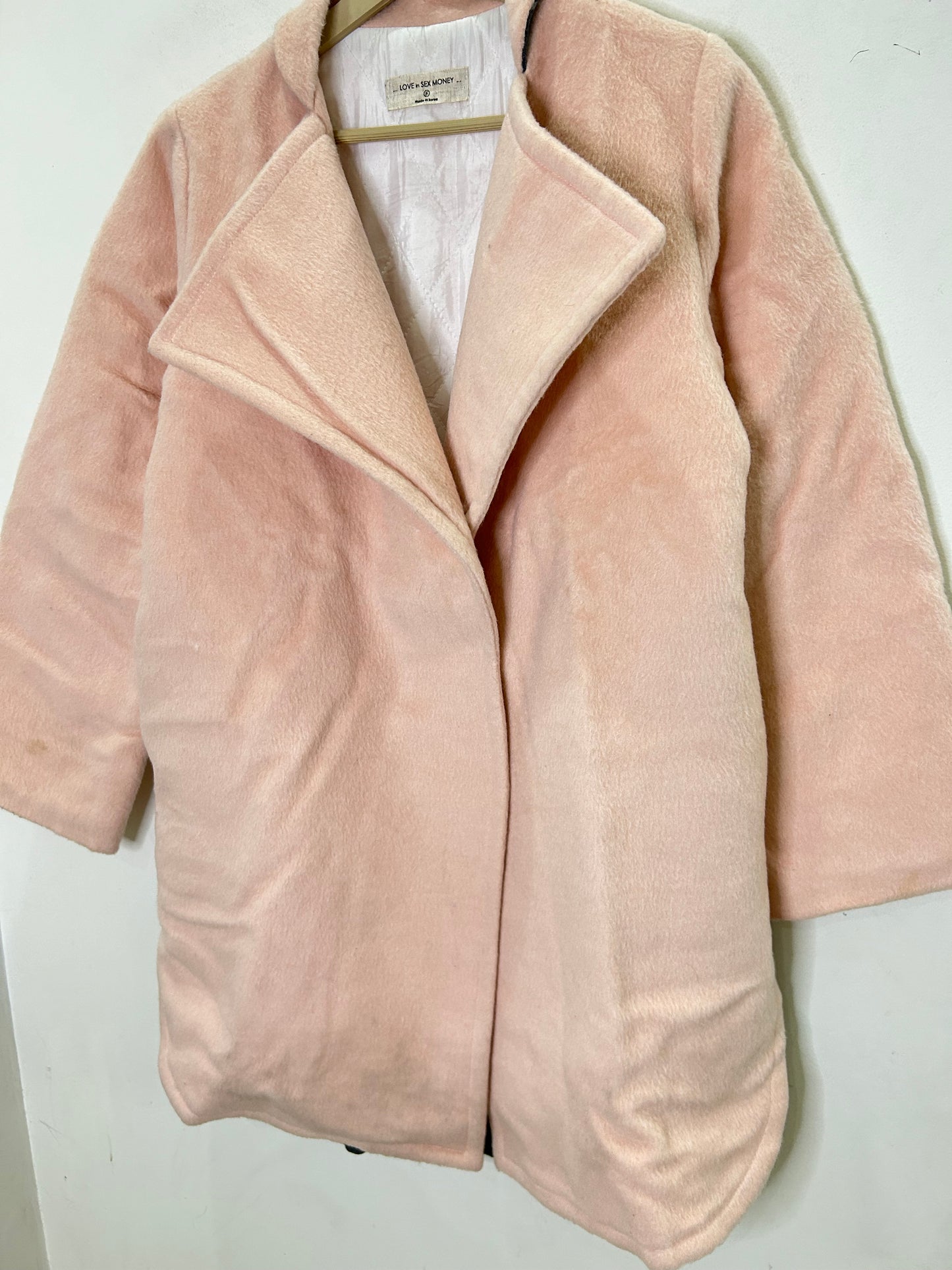 Baby Pink Fur Jacket