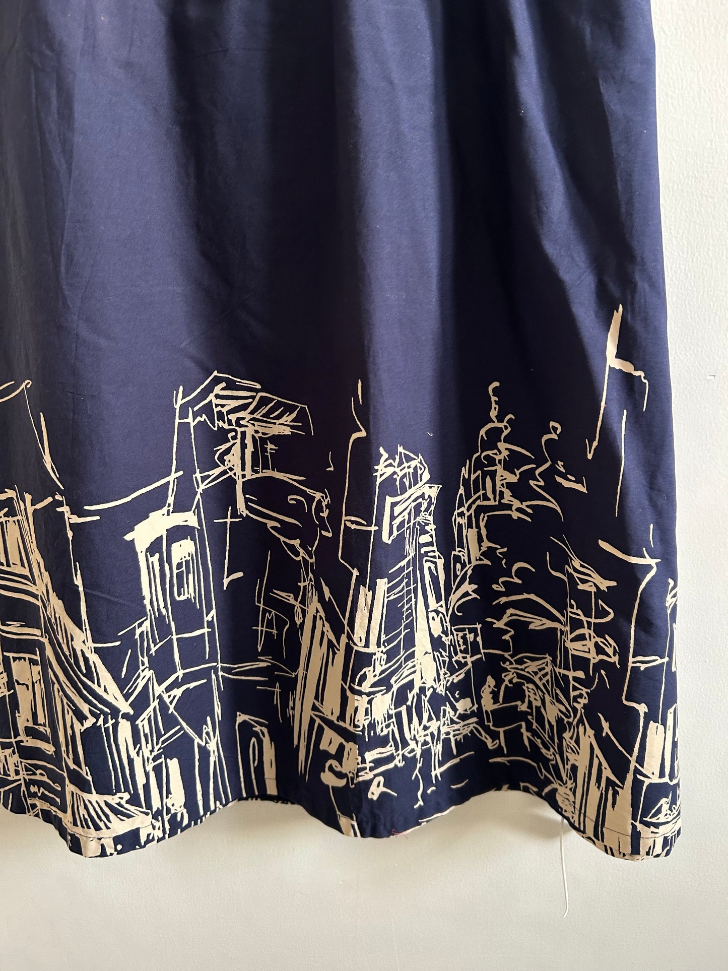 Architectural Cotton Skirt