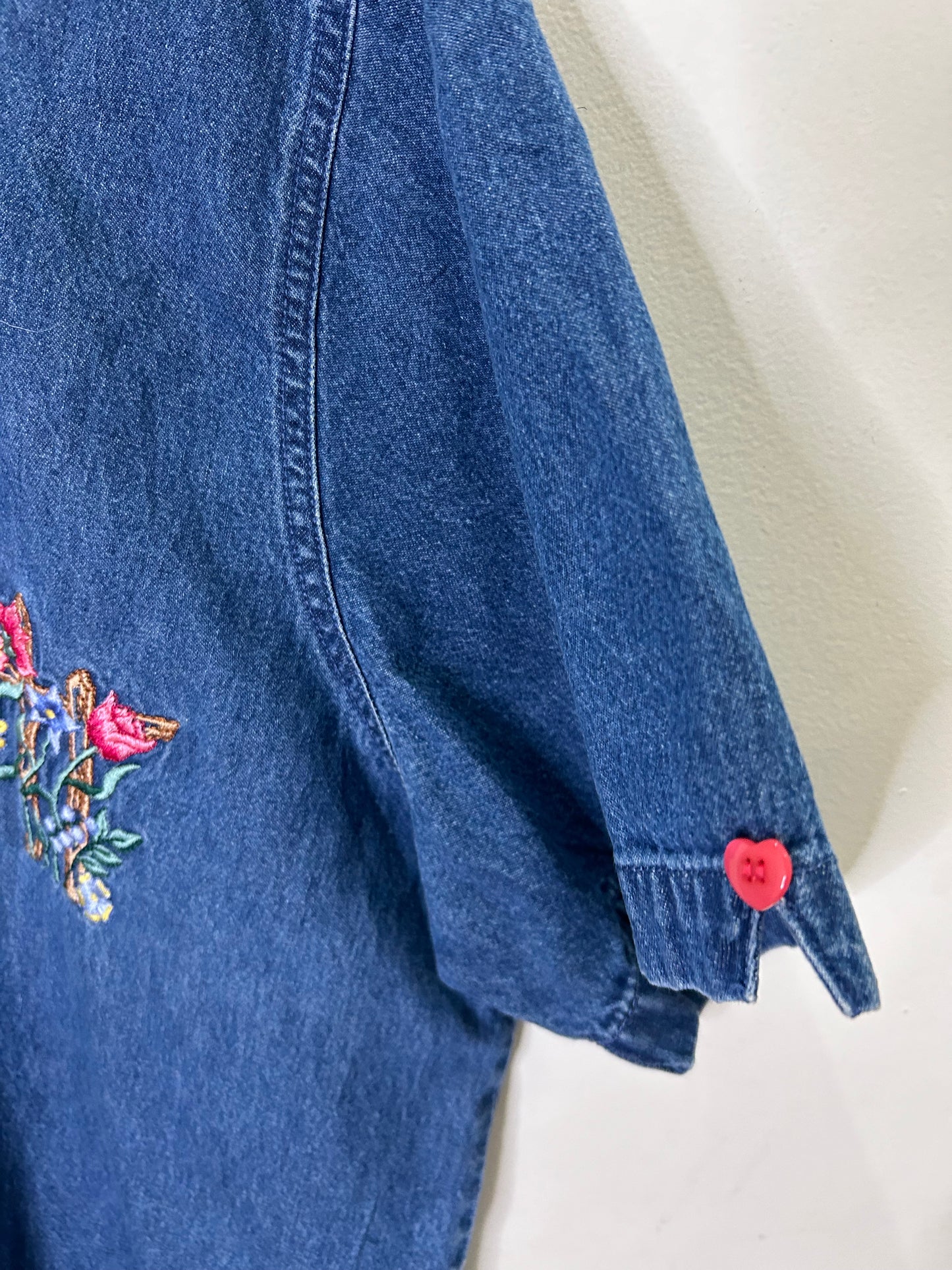 Heart Denim Shirt