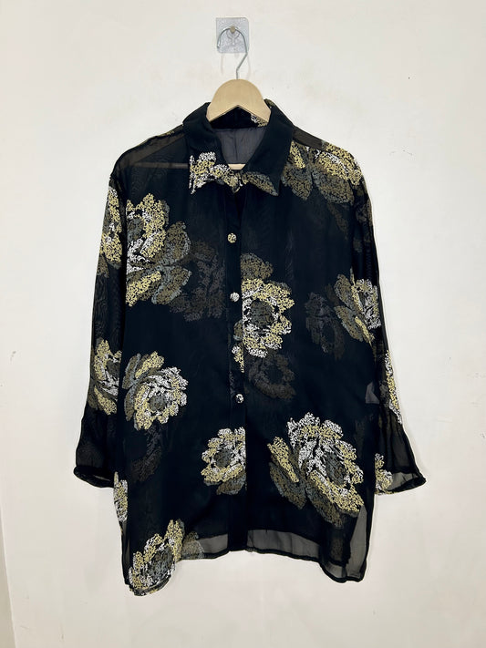 Rose Print Shirt