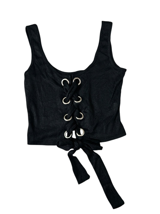 Black Ribbon Top