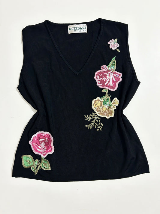 Patchwork Floral Top