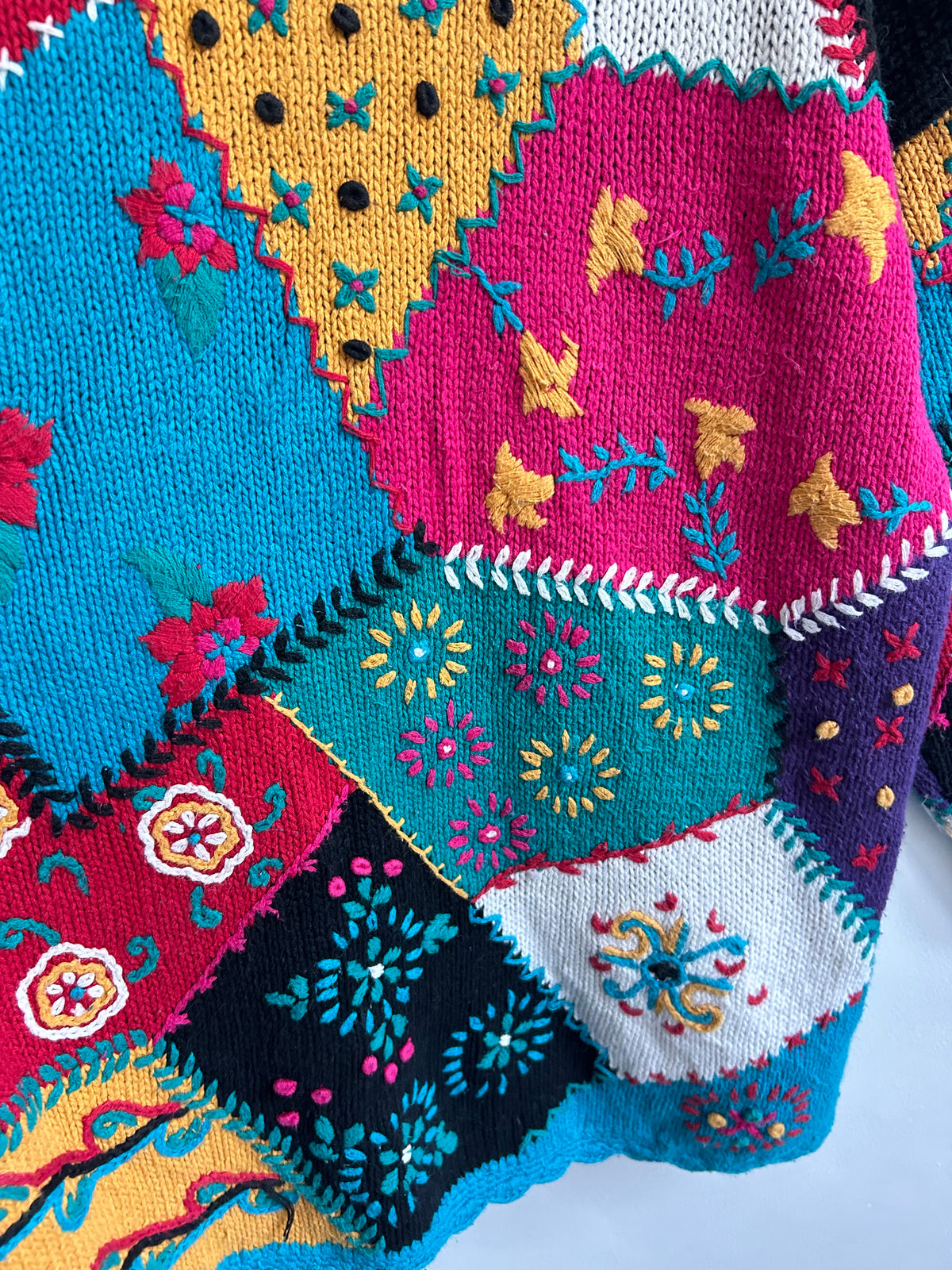 Patchwork Sweater