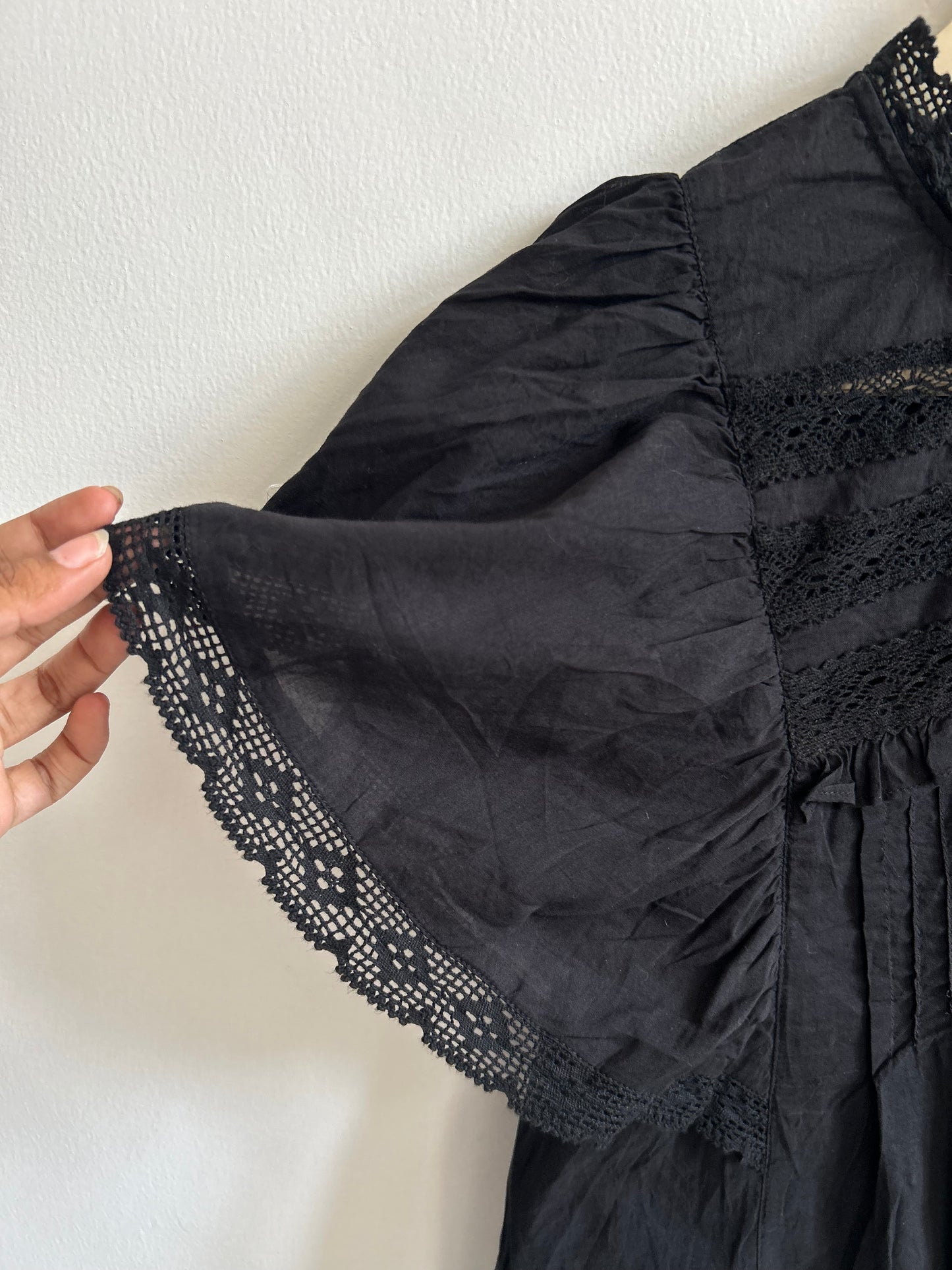 Black Cotton Top