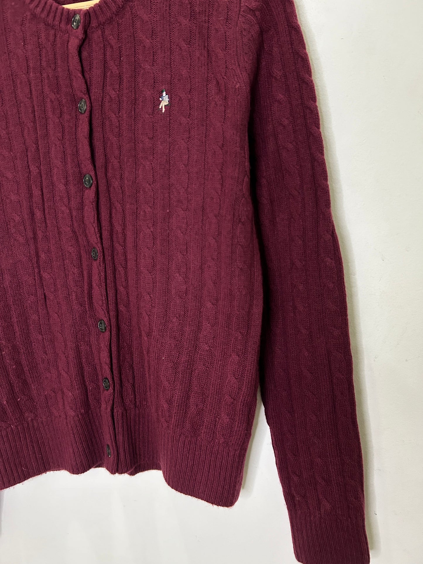 Solid Burgundy Sweater
