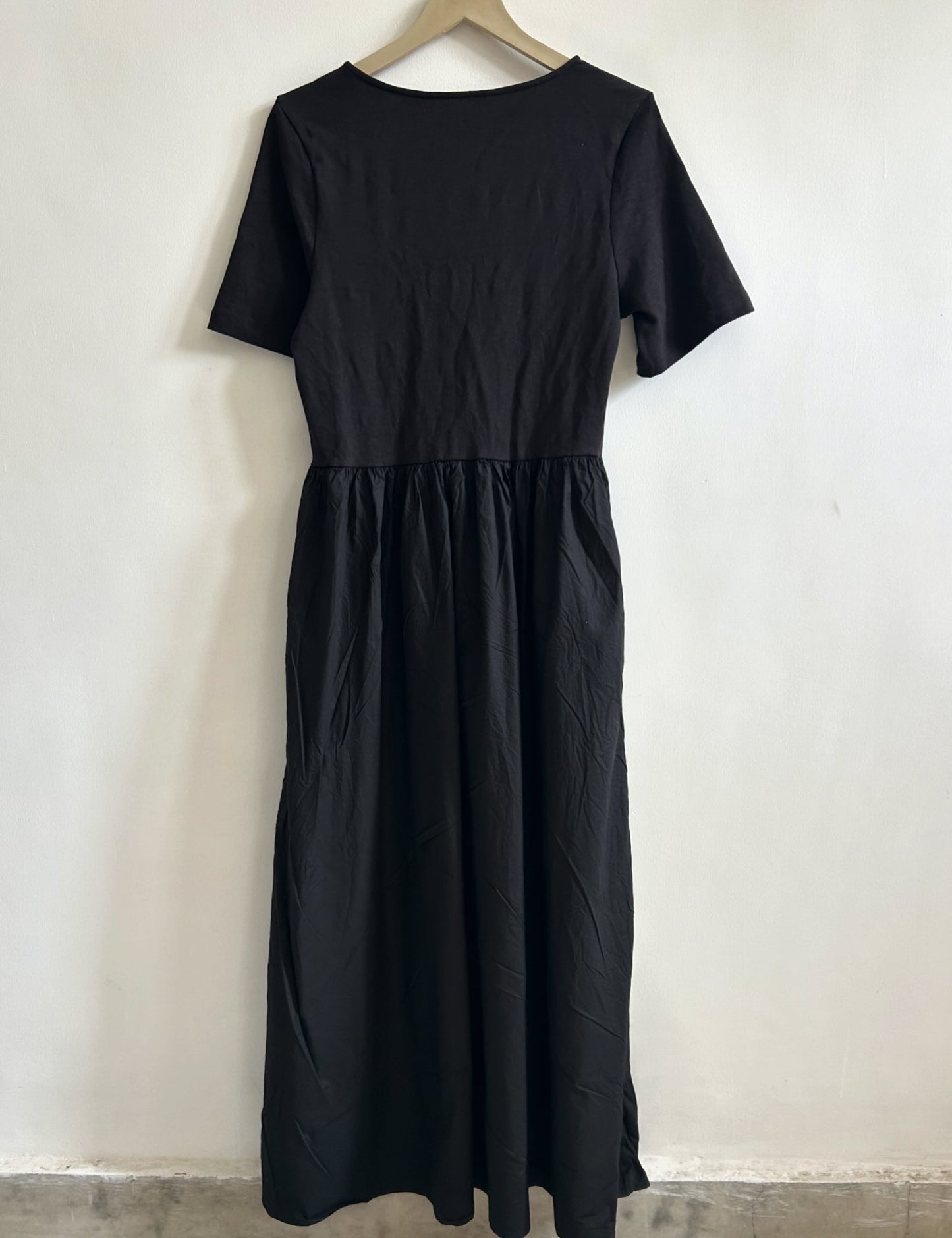 Black Solid Dress