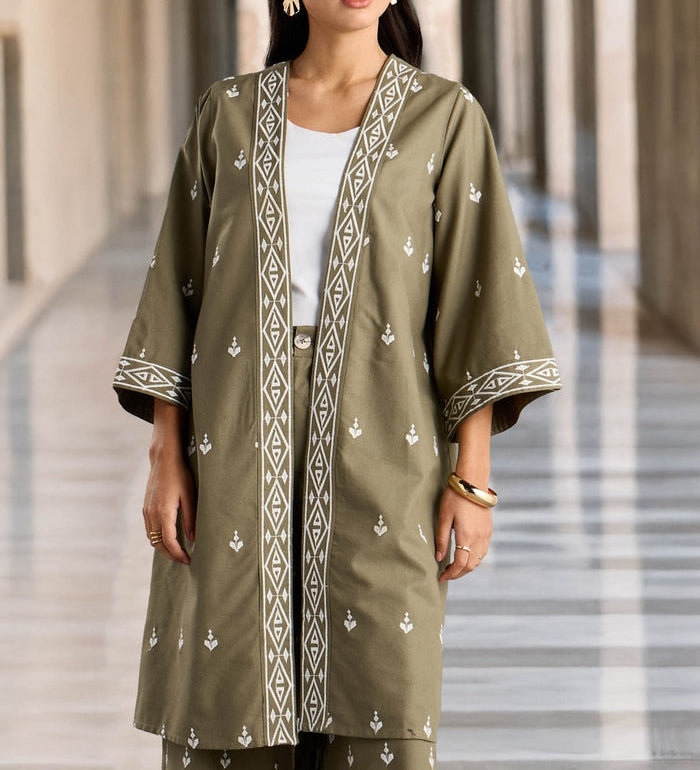 Cotton Embroidered Shrug