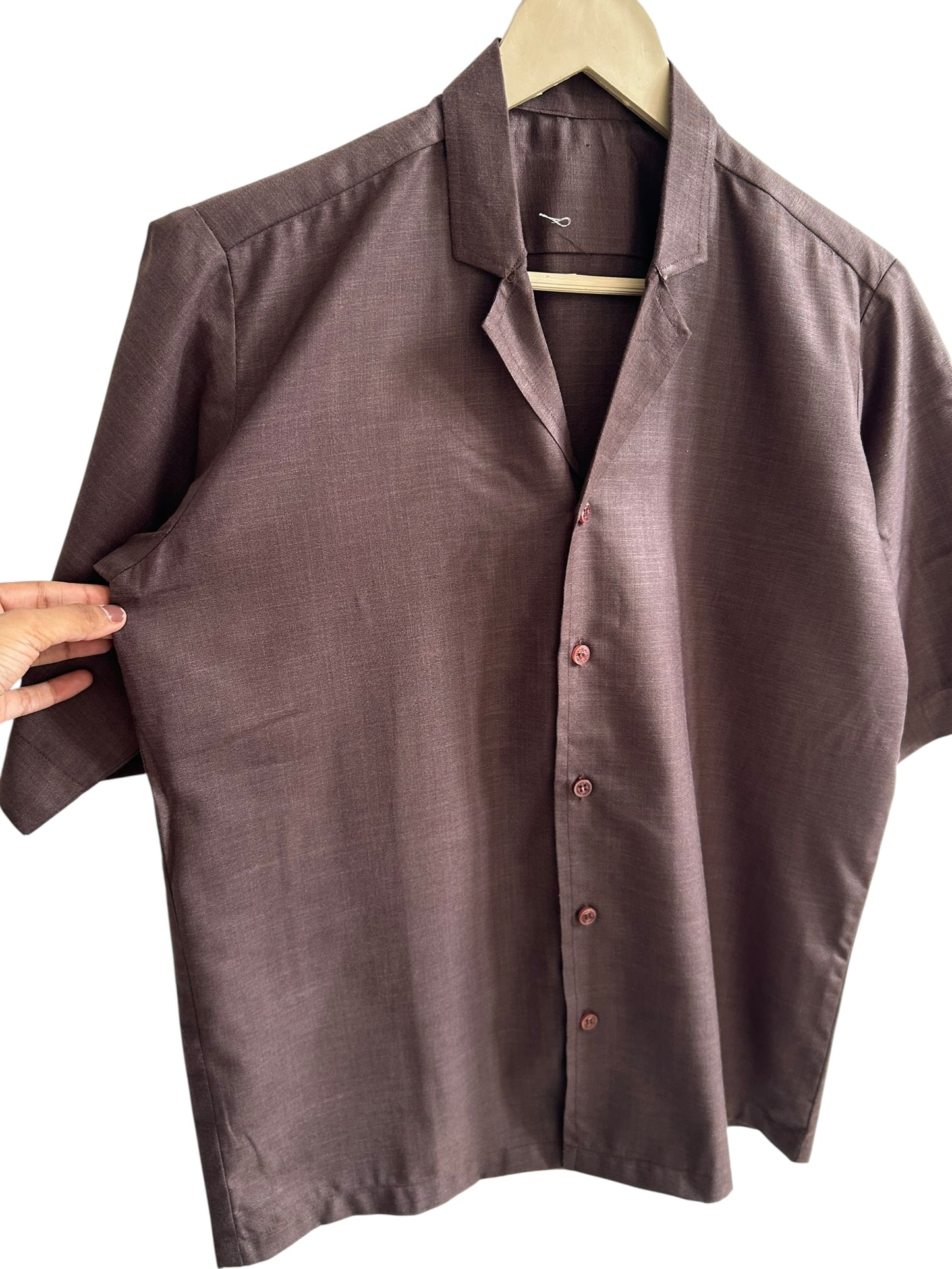 Solid Brown Shirt