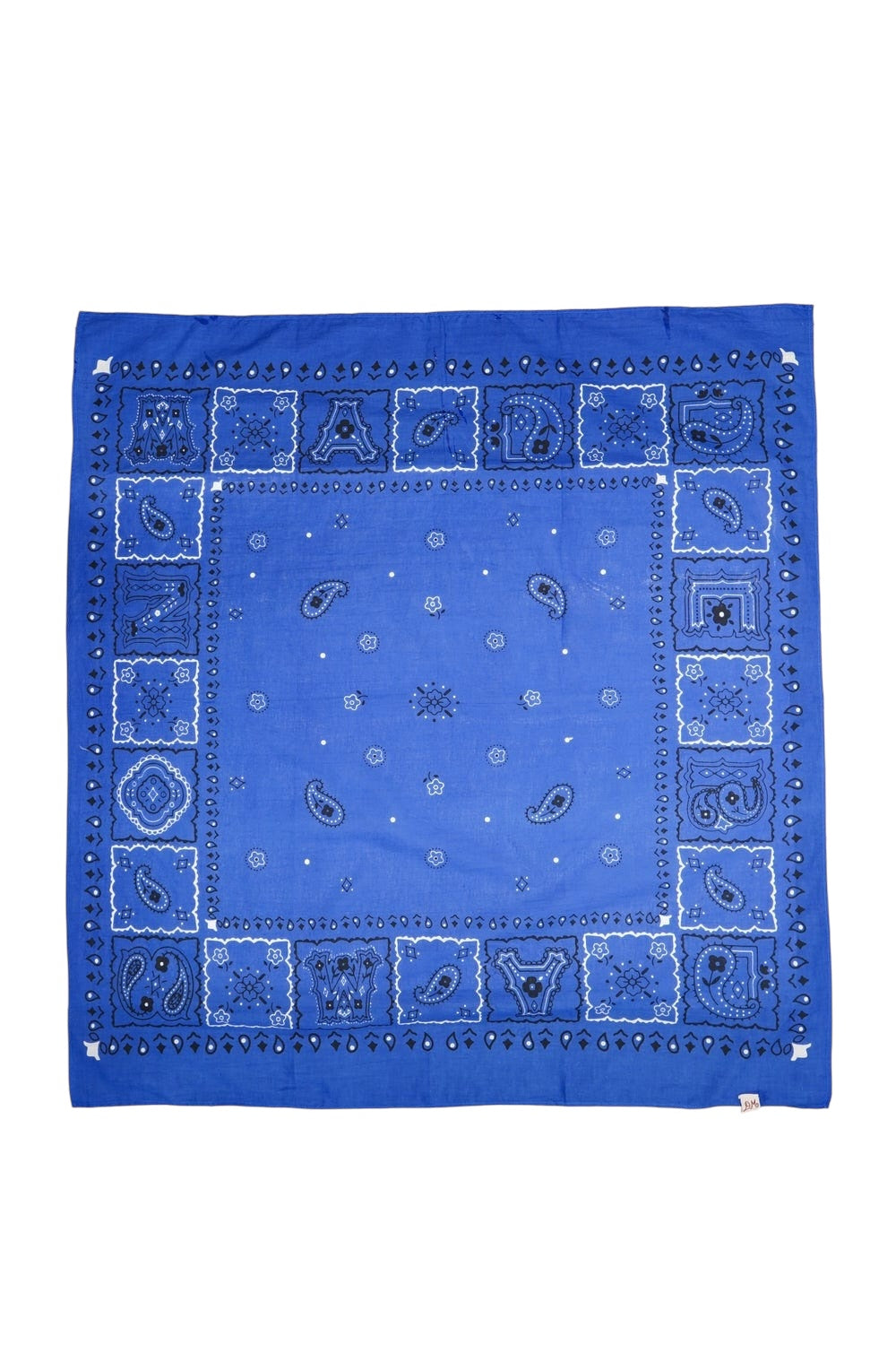 Damson Madder Cotton Paisley Scarf