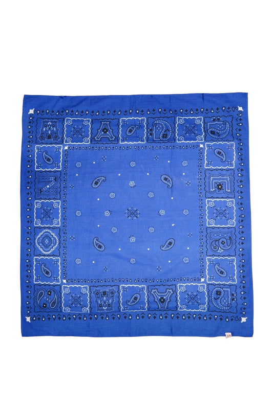 Damson Madder Cotton Paisley Scarf