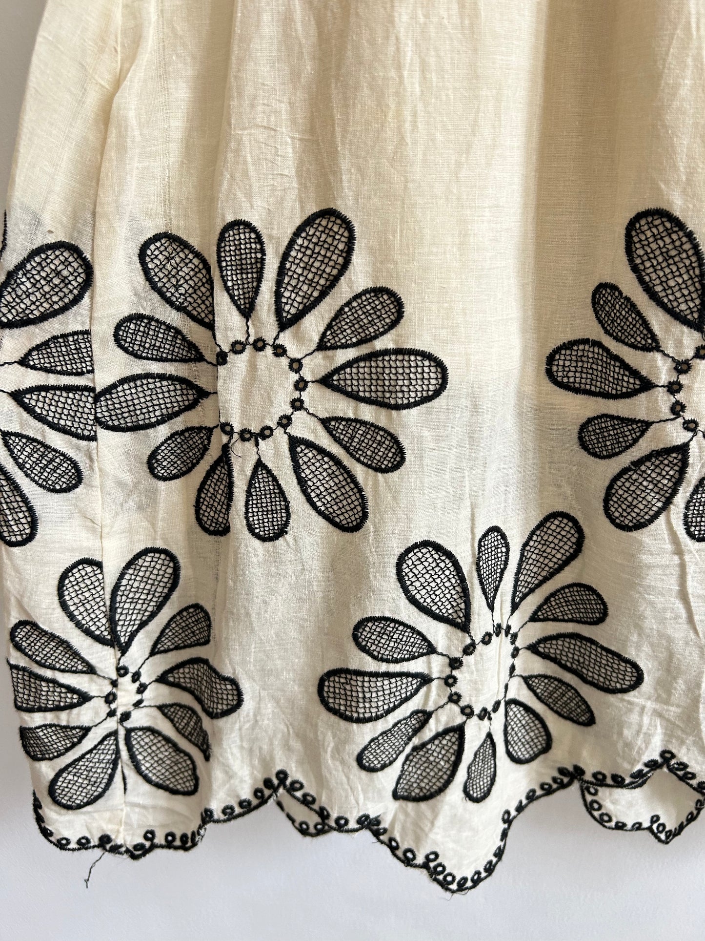 Cotton Embroidered Skirt