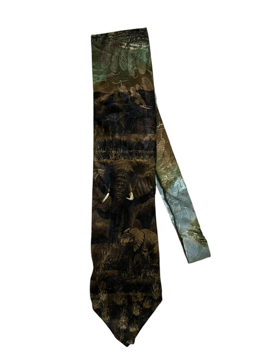 Vintage Elephant Tie #1