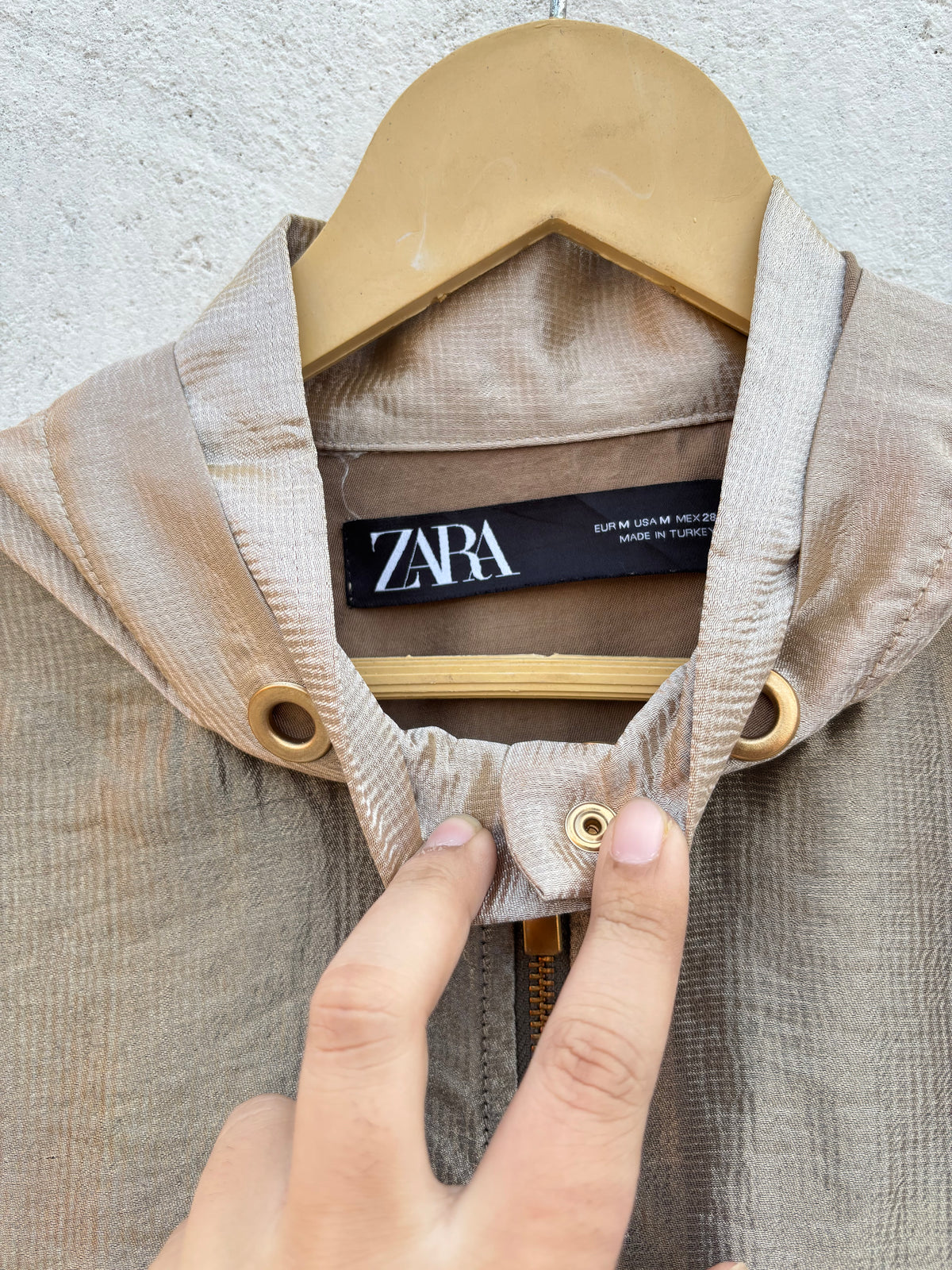 Zara Zipper Jacket:50”