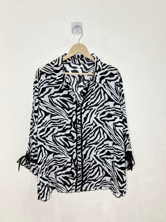 Zebra Print Shirt