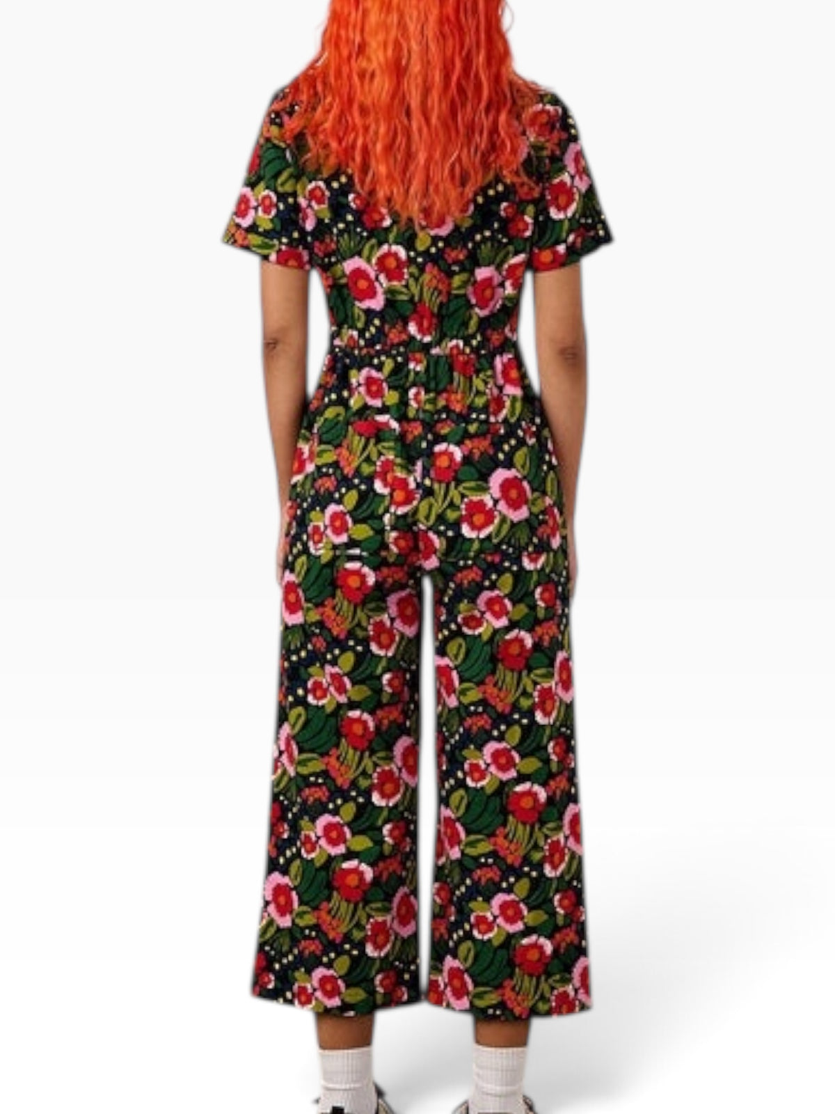Lucy&Yak Floral Cotton Dungaree