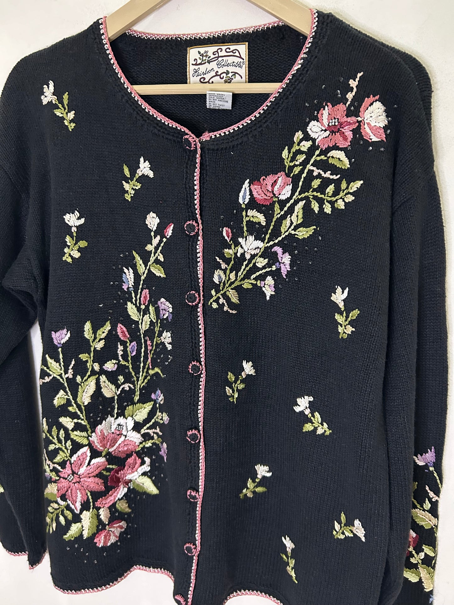 Embroidered Cardigan