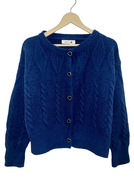 Blue Heart Cardigan