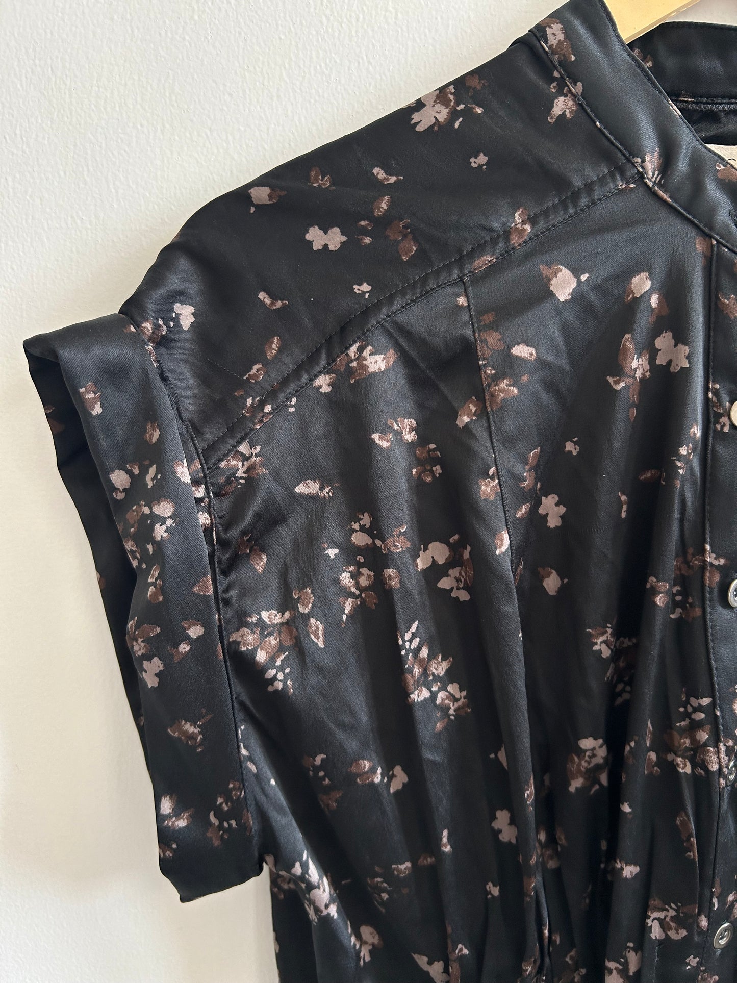 Pleated Waisted Blouse