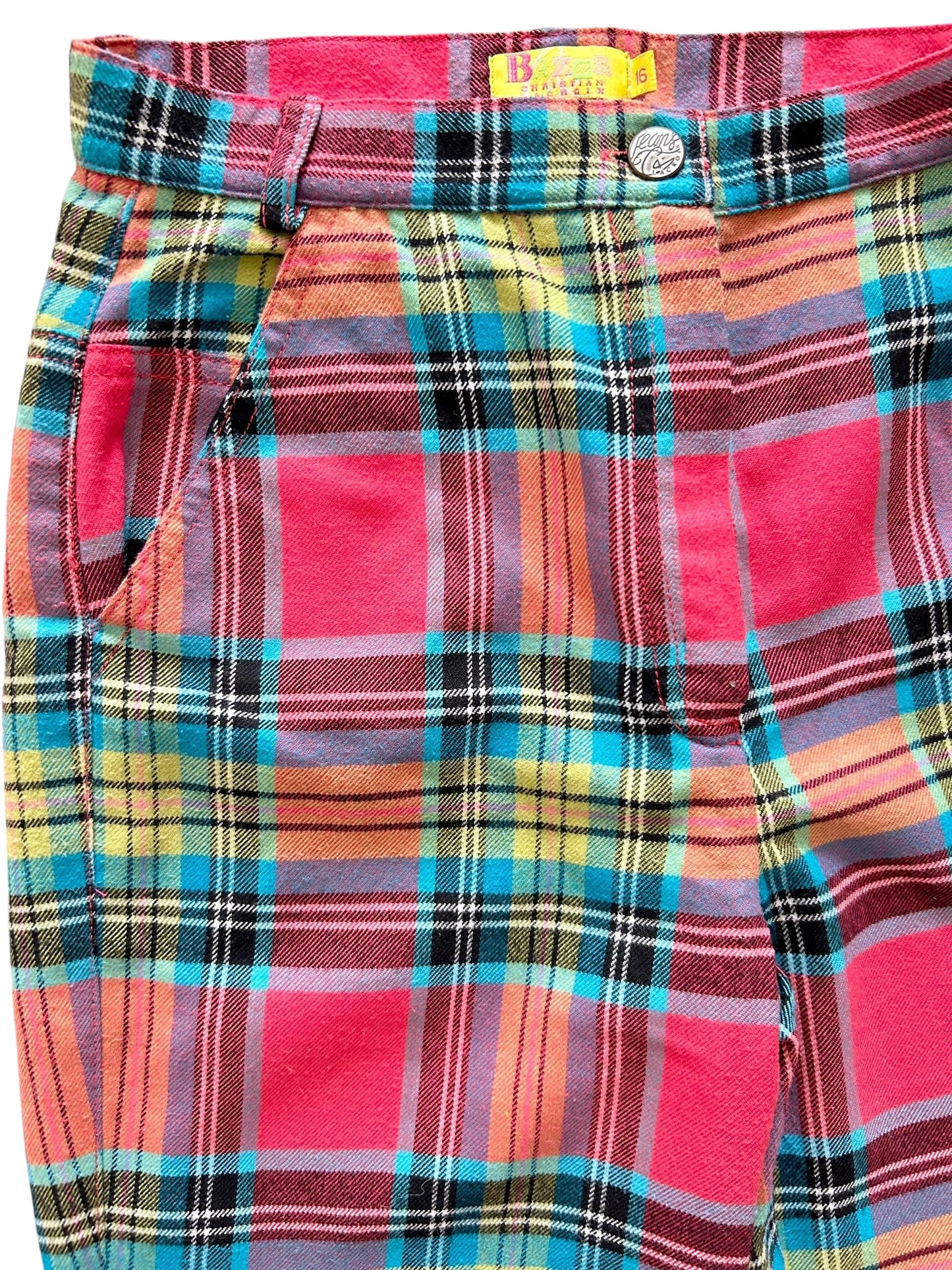 Checkered Pants