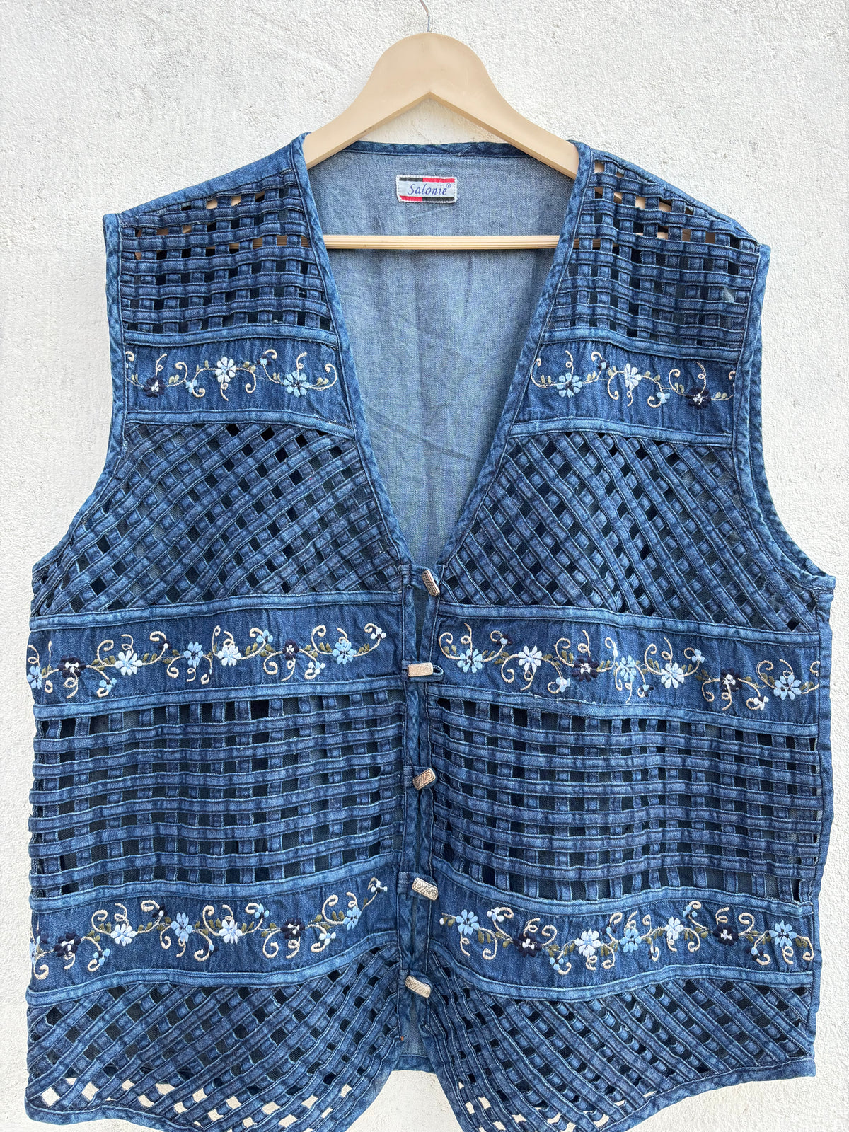 Denim Vest: 48”