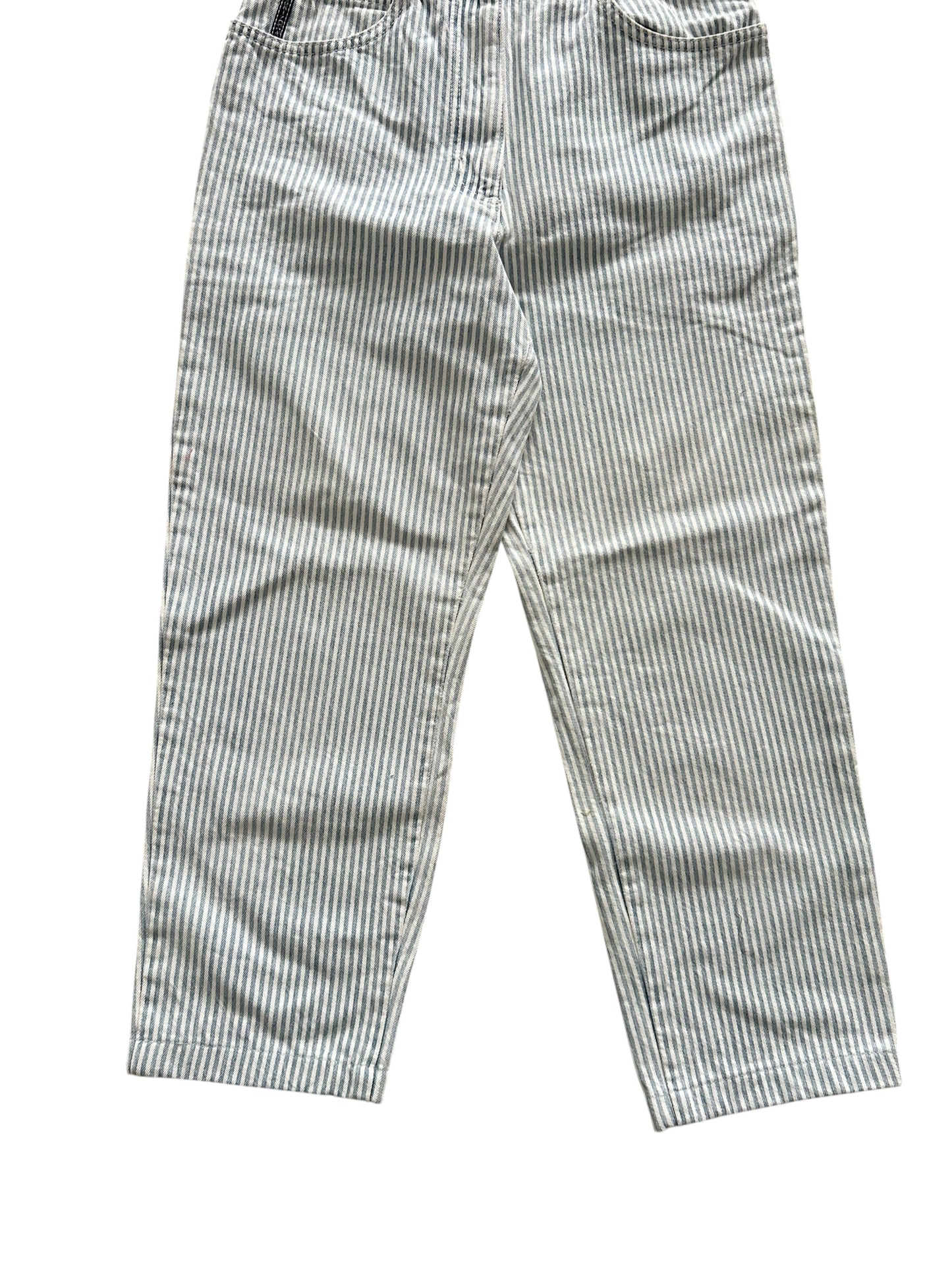 Striped Blue Jeans: 26”