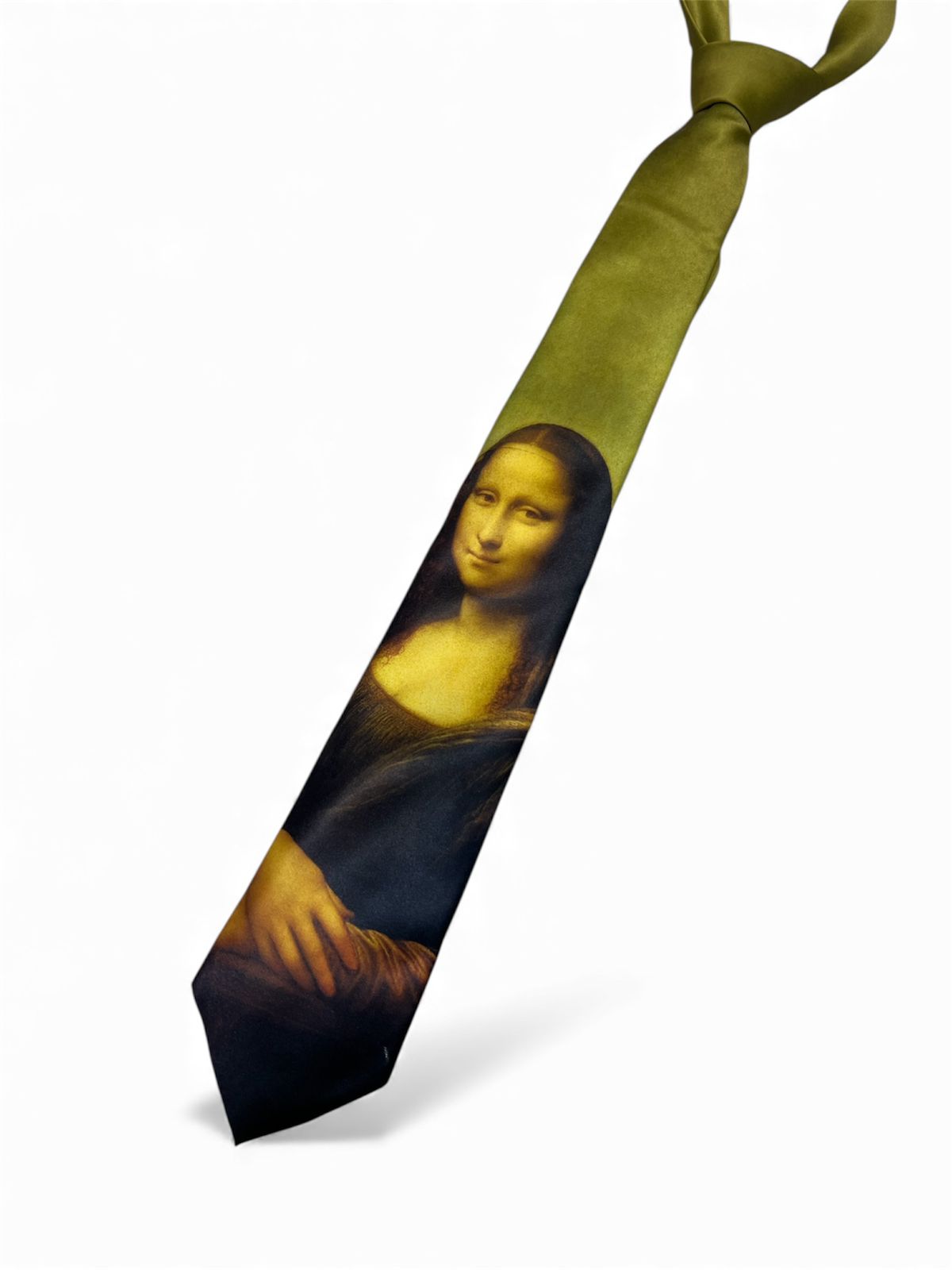 Vintage Mona Lisa tie by Leonardo da Vinci