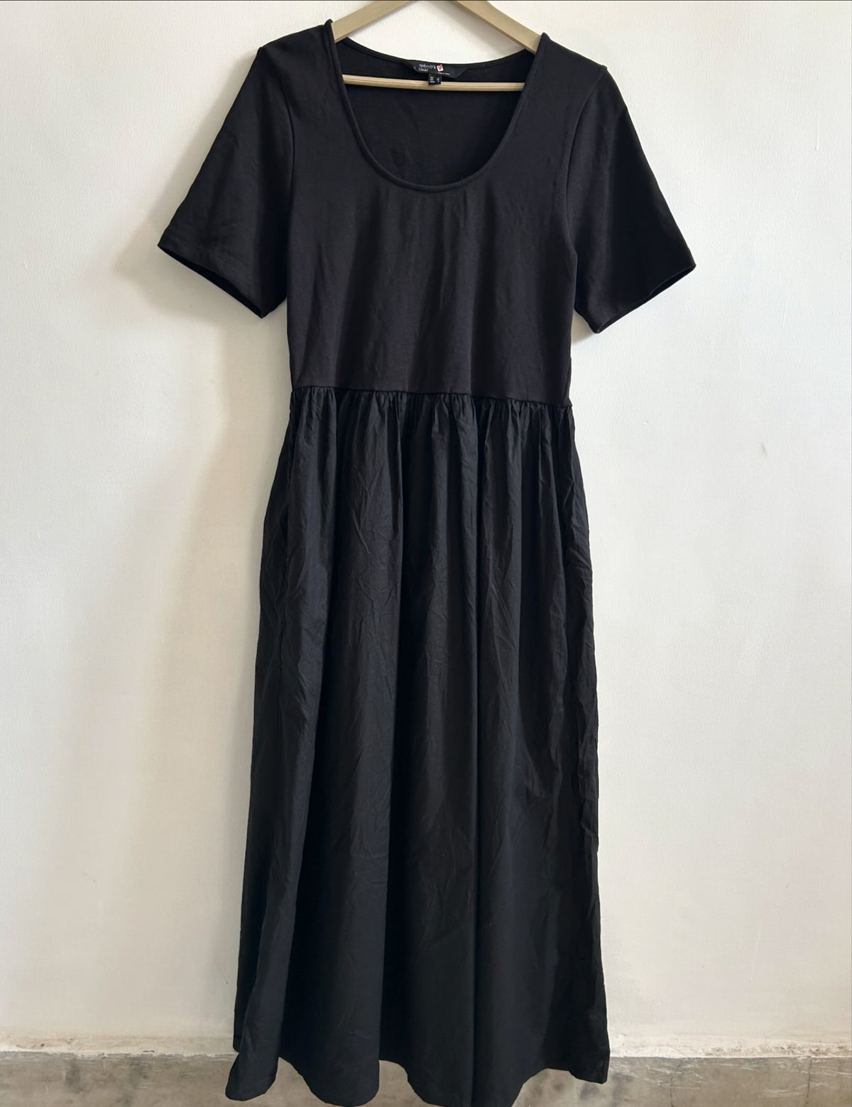 Black Solid Dress