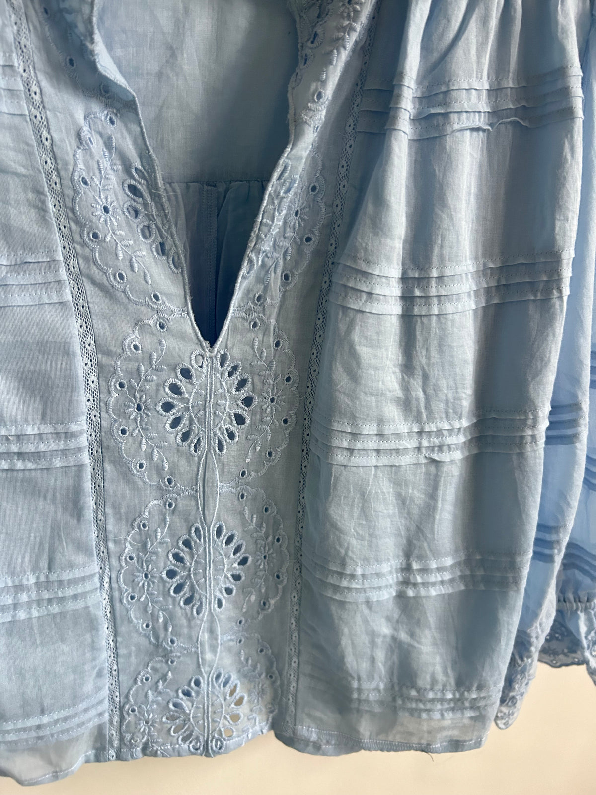 Cotton Blue Top