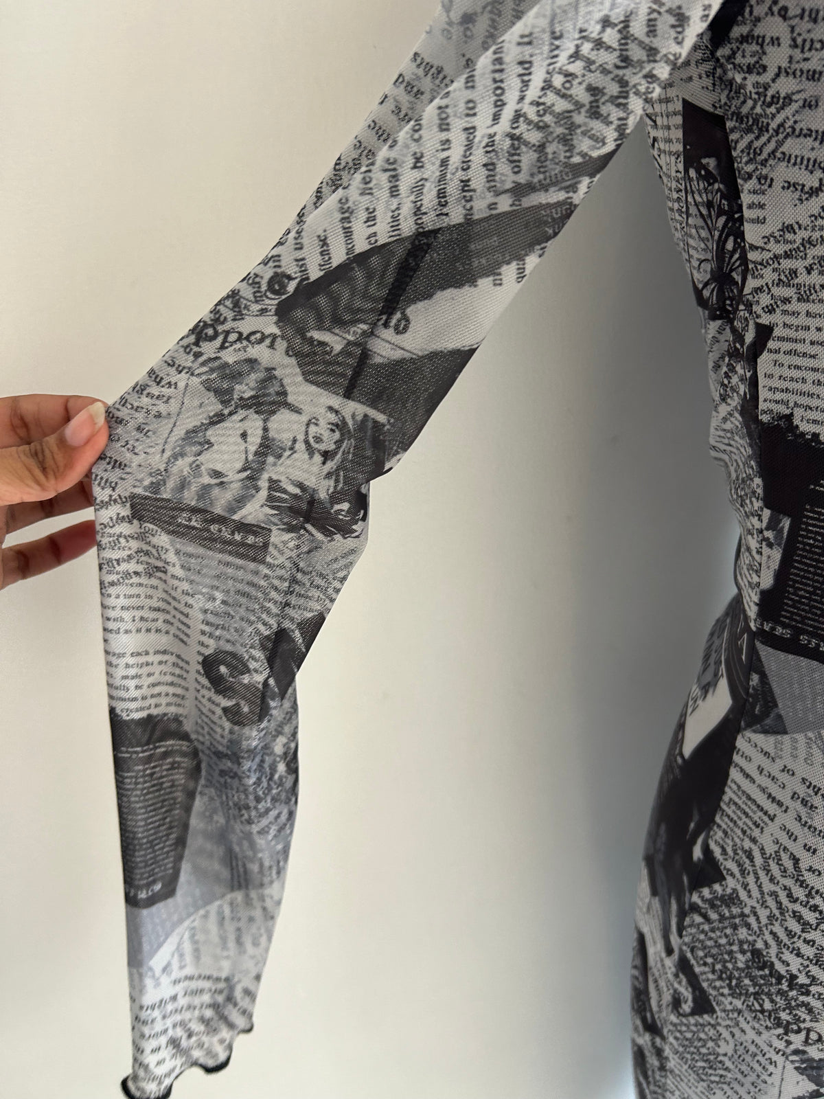 Newspaper Dress