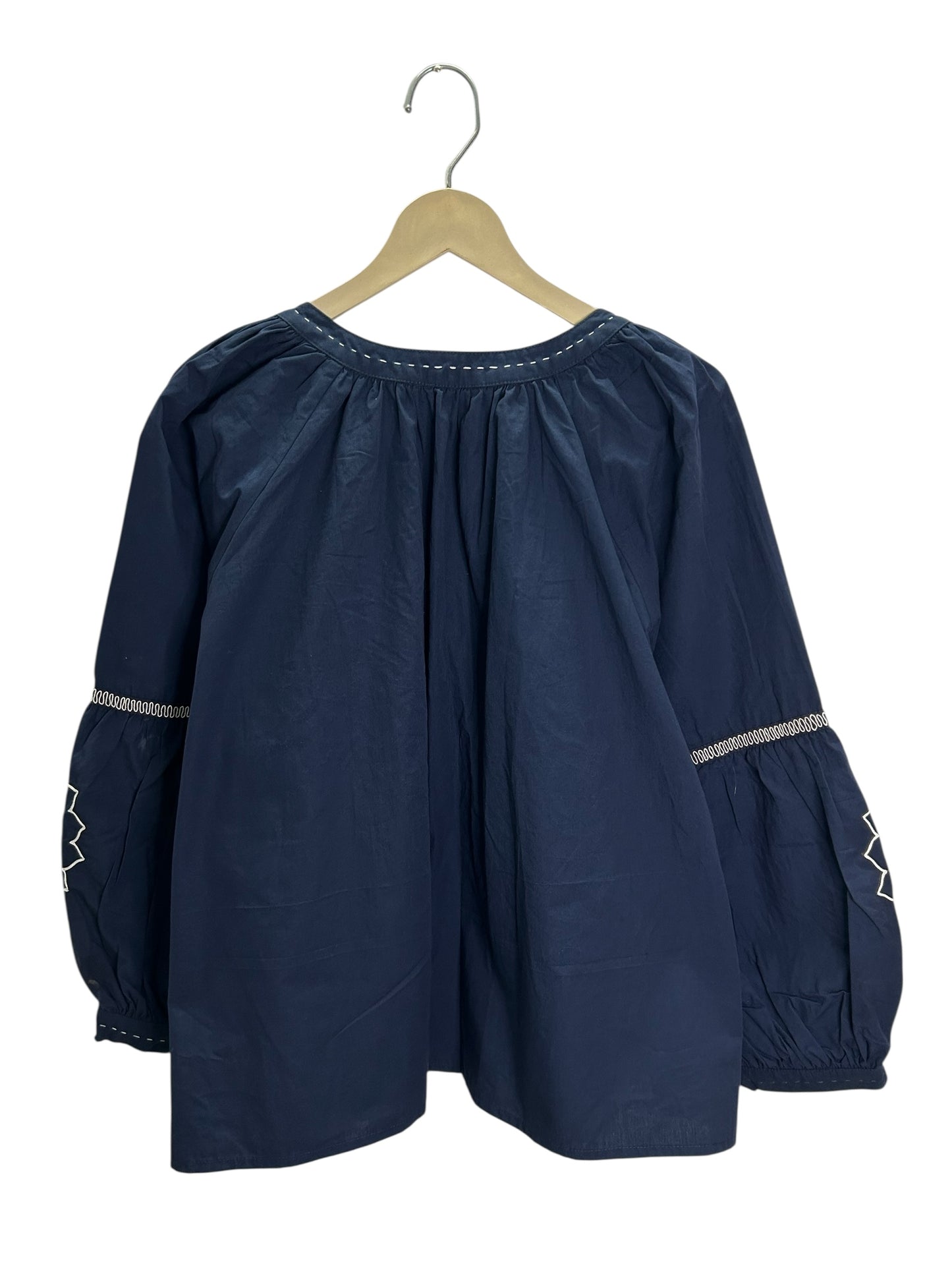 Cotton Embroidered Tunic Top